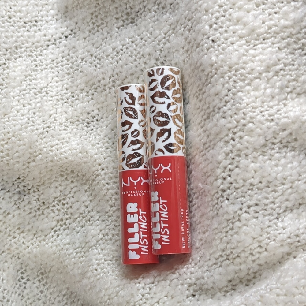 NYX Filler Instinct plumping lip color in BESOS, 2x 2.6g/0.09flboz